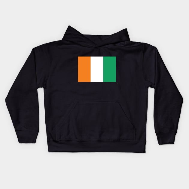 Ivory Coast Kids Hoodie by Wickedcartoons